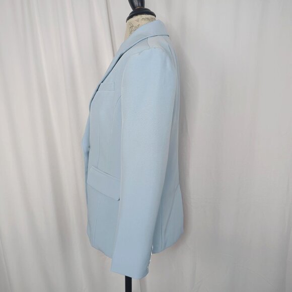 Avec Les Filles Blazer Small Blue Double Button - Picture 4 of 10